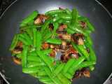 snap pea stir fry
