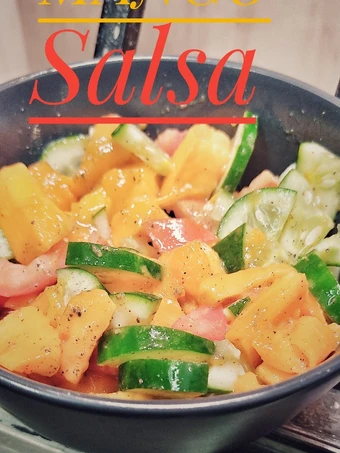 Easy Way Prepare Recipe 3 coloured Mango Salsa that is Delicious, Tasty}