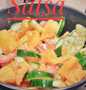 Easy Way Prepare Recipe 3 coloured Mango Salsa that is Delicious, Tasty}