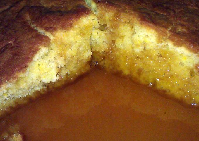 Steps to Make Homemade Golden syrup pudding