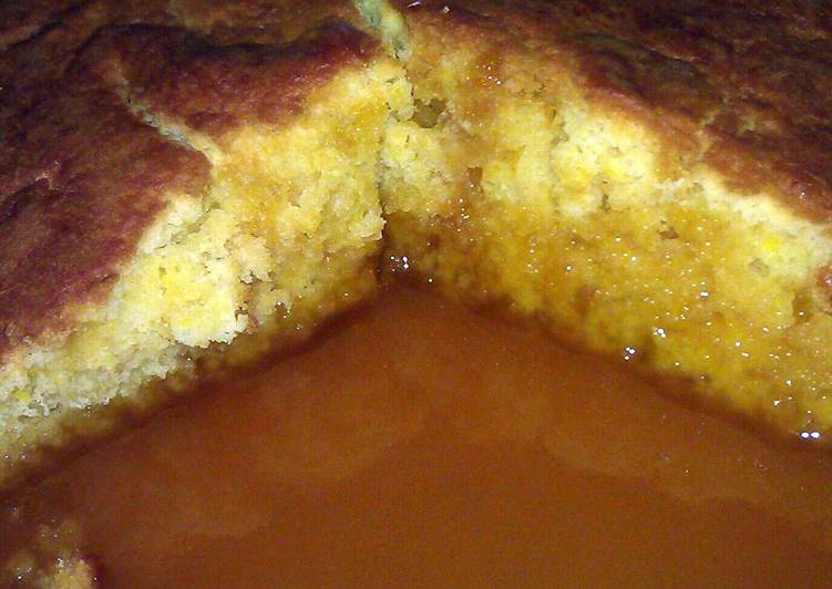 Golden syrup pudding