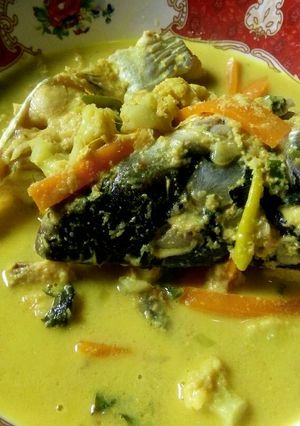Foto resep Gulai kuning ikan patin