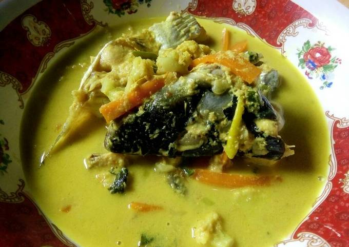 Gulai kuning ikan patin