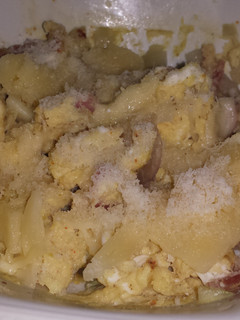 A picture of Cheesy Omelette in The Microwave.