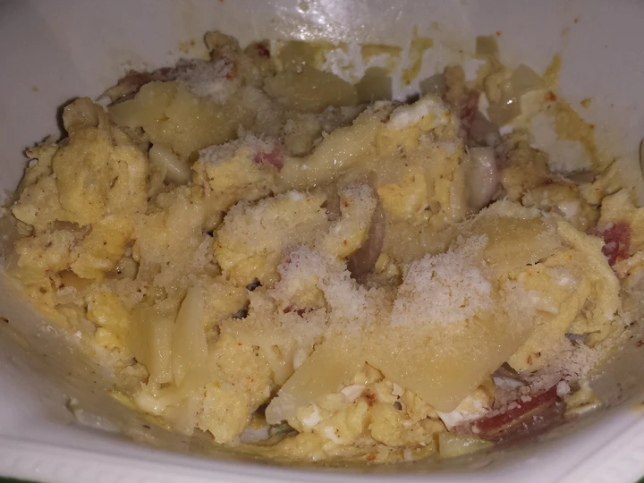 Recipe Cheesy Omelette in The Microwave the  Makes Drooling Delicious