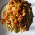 Cous cous con pollo con verduras (receta anterior)