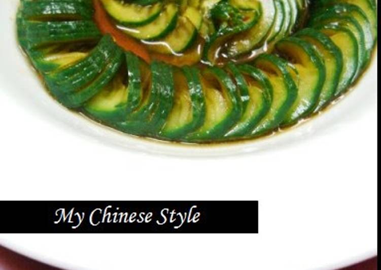 Recipe of Quick A Chinatown Appetizer: Special Sichuan Cucumbers
