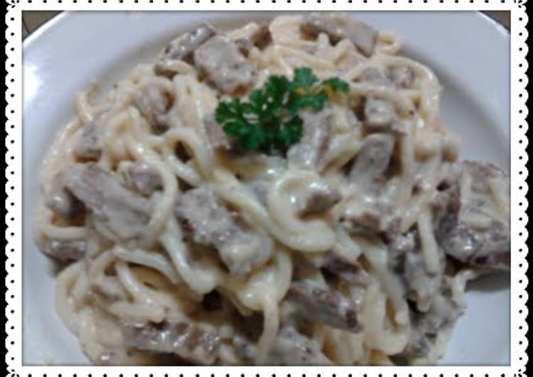 Step-by-Step Guide to Prepare Perfect Ladybirds Easy Creamy Steak Pasta