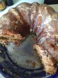 Moms Fresh Peach Cake