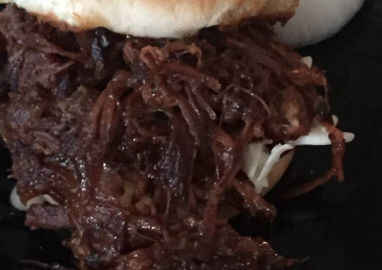 Recipe of Super Quick Homemade Crockpot Barbecue Brisket