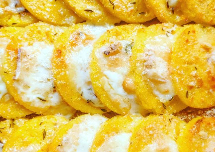 Gnocchi di zucca alla romana con taleggio e montasio
