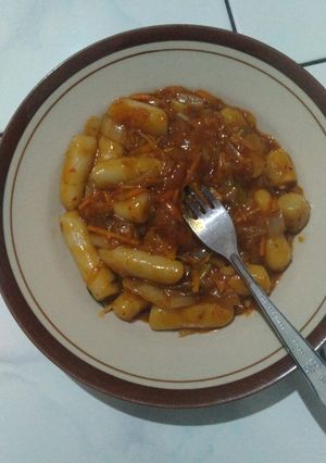 Foto resep Teokkpoki tanpa Gohucjang