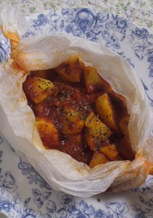 A picture of Potatoes in Tomato Sauce.