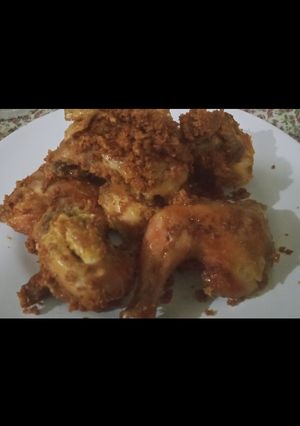 Foto resep Ayam goreng padang