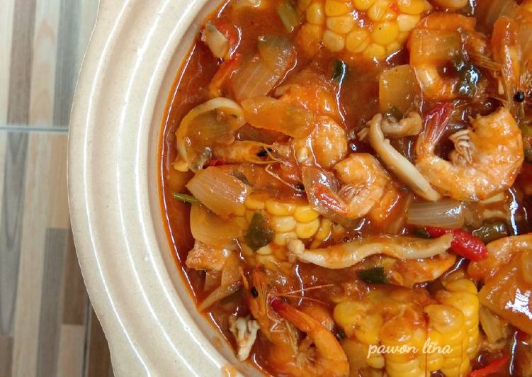 Cara Gampang Membuat Udang Cumi Saos Padang yang Sempurna