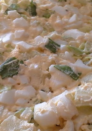 A picture of Lettuce & Egg Salad.