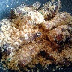 A picture of butter cereal chicken.