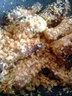 A picture of butter cereal chicken.