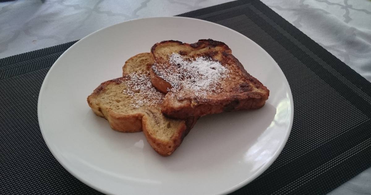 Cinnamon Raisin Bread French Toast Recipe By Tris K Cookpad