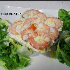 Una foto de Pastel frío de atún