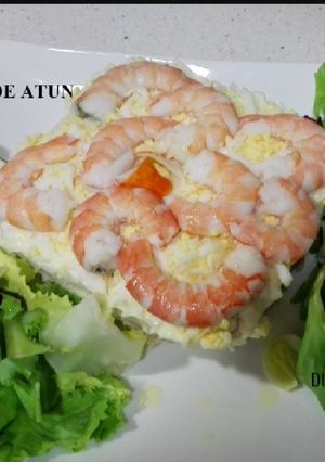 Una foto de Pastel frío de atún