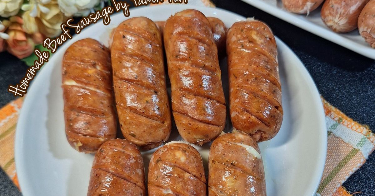 Homemade Beef Sausage