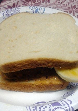 A picture of Banana sandwich.