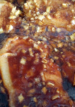 A picture of Sweet 'n Sour Pork Chops.