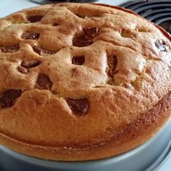 A picture of Quick vanilla cake.