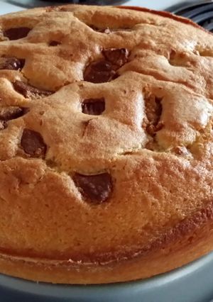 A picture of Quick vanilla cake.