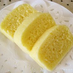 A picture of Simple Microwave Steamed Bread with Yogurt & Pancake Mix.