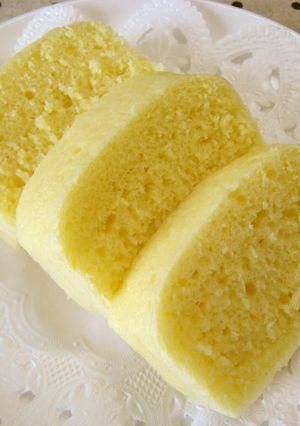 A picture of Simple Microwave Steamed Bread with Yogurt & Pancake Mix.