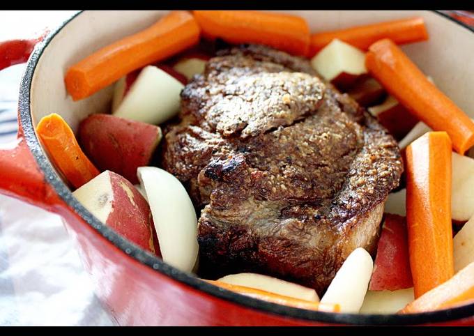 Steps to Make Award-winning Old Fashioned Pot Roast