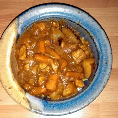 A picture of Japanese Curry Chicken.