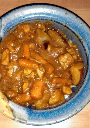 A picture of Japanese Curry Chicken.