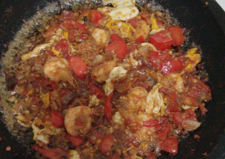 YUK DICOBA! Resep Gami udang telur mantap