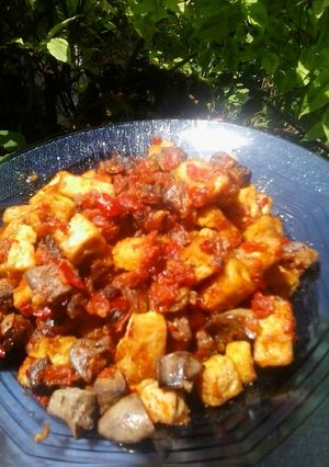 Foto resep Rica Rica Ati & Tahu