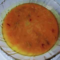 A picture of Sayur lodeh kacang panjang.