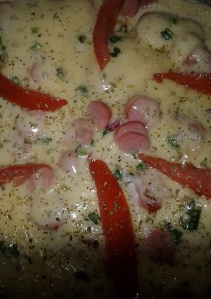 Una foto de Pizza casera a mi estilo