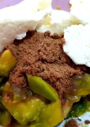 Foto resep Alpukat kerok milo with gellato