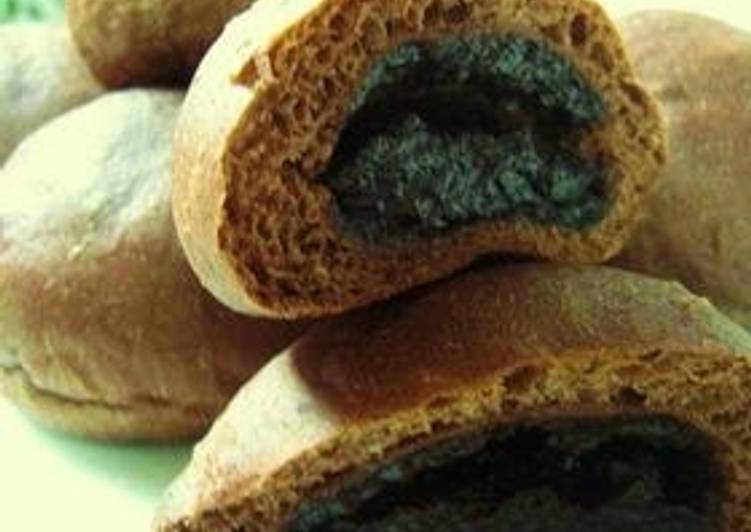 Easiest Way to Make Quick Rich Cocoa-Cream-Filled Cocoa Bread