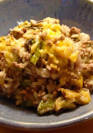 A picture of Philly Steak Style Rice Dish.