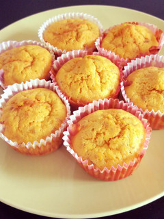A picture of Carrot Walnut Muffins.