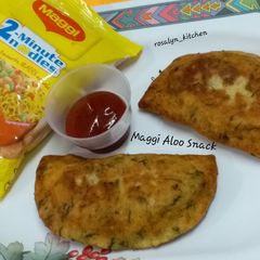 A picture of Maggi Aloo Snack.