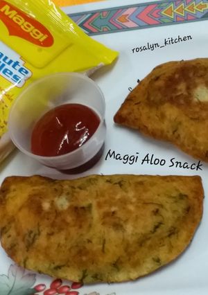 A picture of Maggi Aloo Snack.
