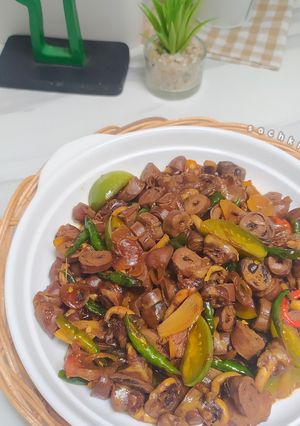Foto resep Jantung Ayam Tumis Kecap