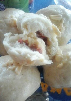Foto resep Bakpao sosis cheese mayo