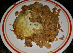 A picture of Super Easy Ground Beef & Rice Casserole.