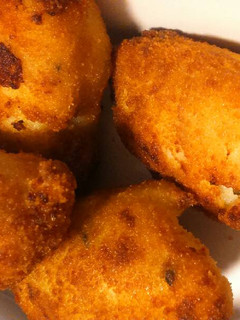 Una foto de Croquetas de gorgonzola y calabacín