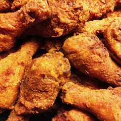 A picture of Best Fried Chicken and Garlic Sauce.
